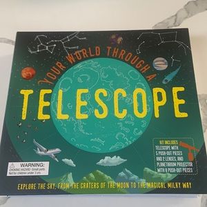 Build a telescope and read a book about astronomy